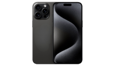 Sorte Covers til iPhone 15 Pro Max