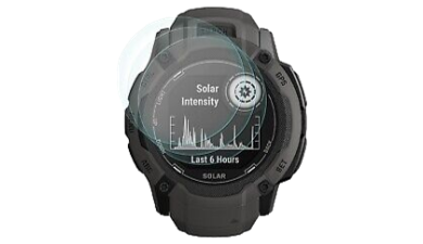 Garmin Instinct 3 - 50 mm, SOLAR / AMOLED Skærmbeskyttelse / Beskyttelsesglas