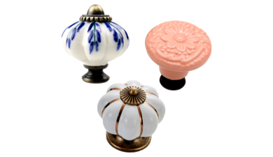 Keramik / Porcelæn Møbelknopper