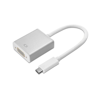 USB-C til VGA adapter i aluminium - USB 3.1