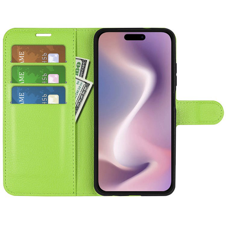 iPhone 16 Plus Læder Cover med pungfunktion