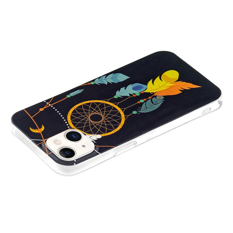 Sorte Vindklokker design på iPhone 15 cover