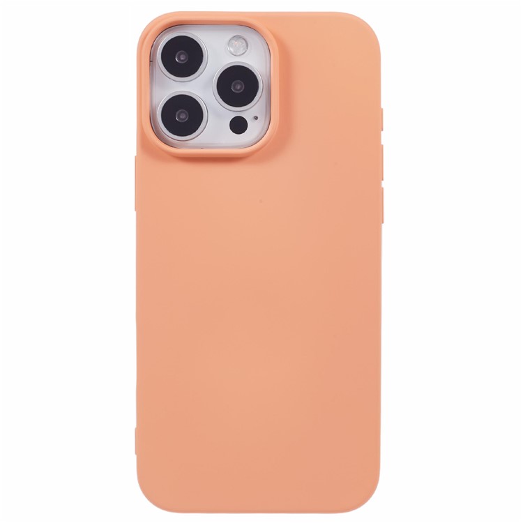 Indvendig blød fiberstof foring af iPhone 16 Pro Max cover - Orange