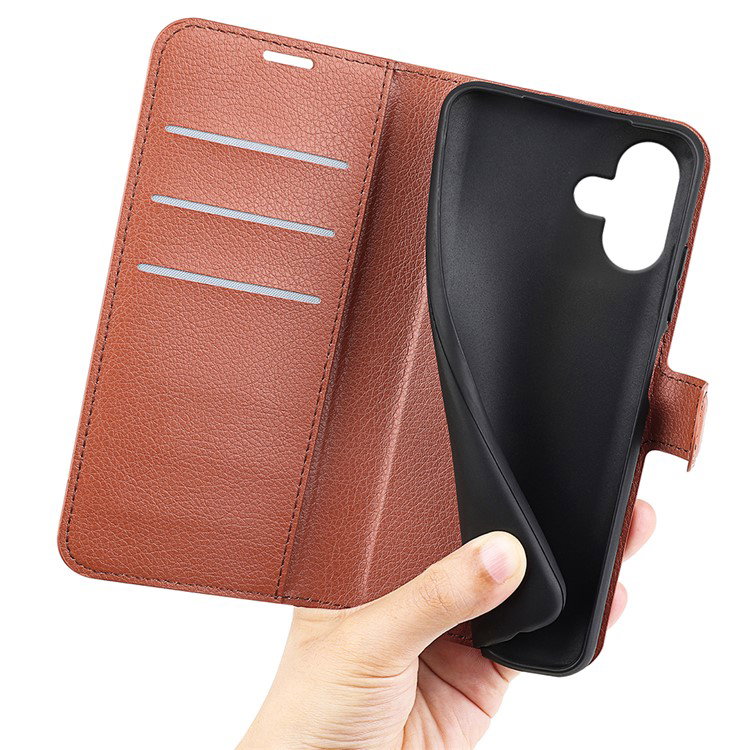 Magnetisk lukning på iPhone 16 lædercover