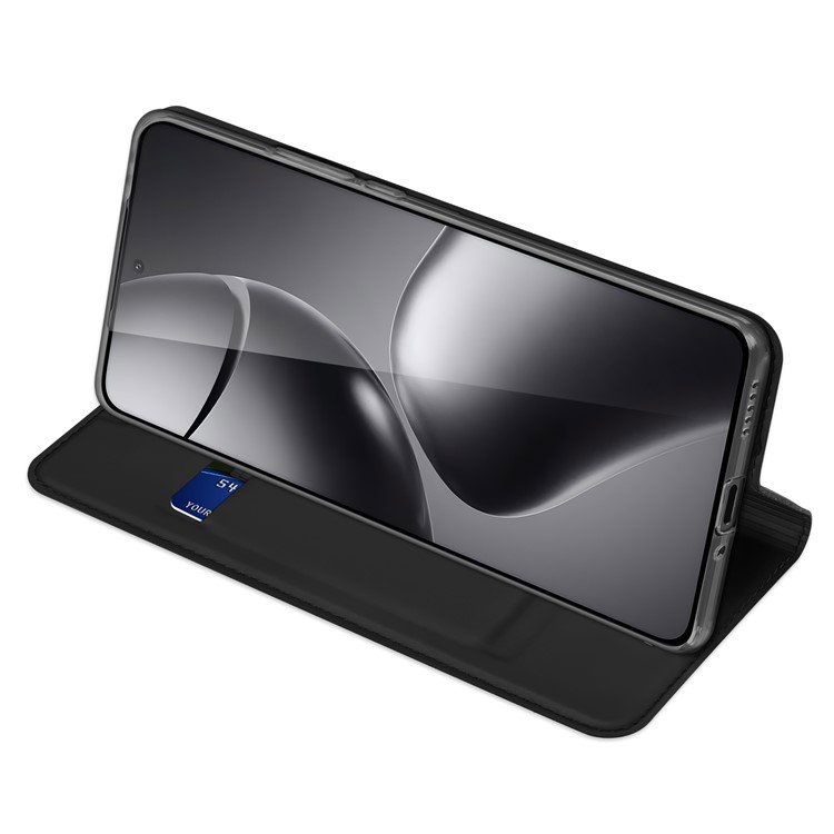 Foldbart stander på lædercover til Xiaomi 14T Pro