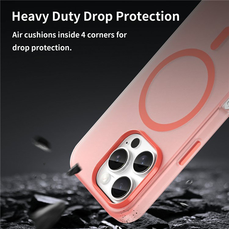 Cover med kamera beskyttelse til iPhone 16 Pro