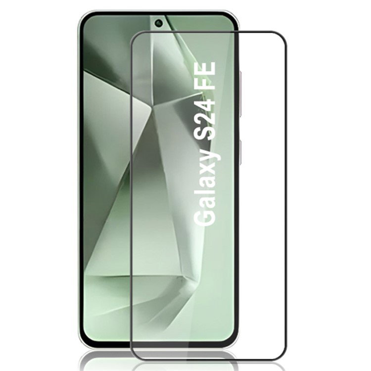 Beskyttelsesglas til Samsung Galaxy S24 FE - fra siden