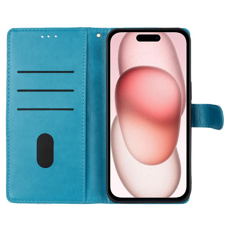 Multifunktionel stand på sommerfugle og blomster etui