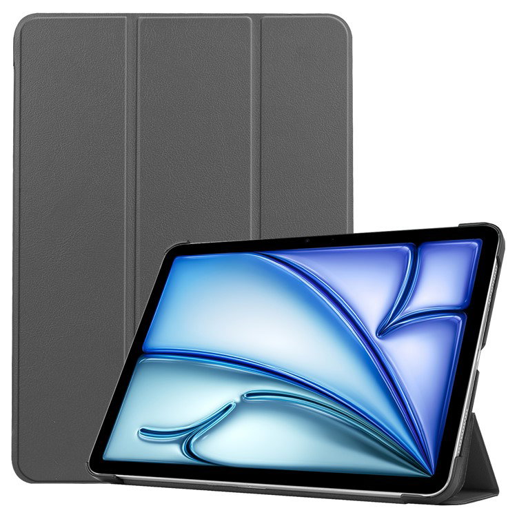 Gråt iPad Air 13 (2024) cover bagside