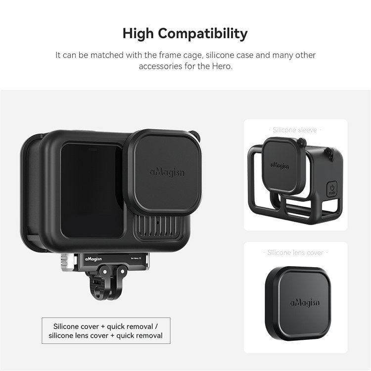 Letvægtsbeslag til GoPro Hero 13