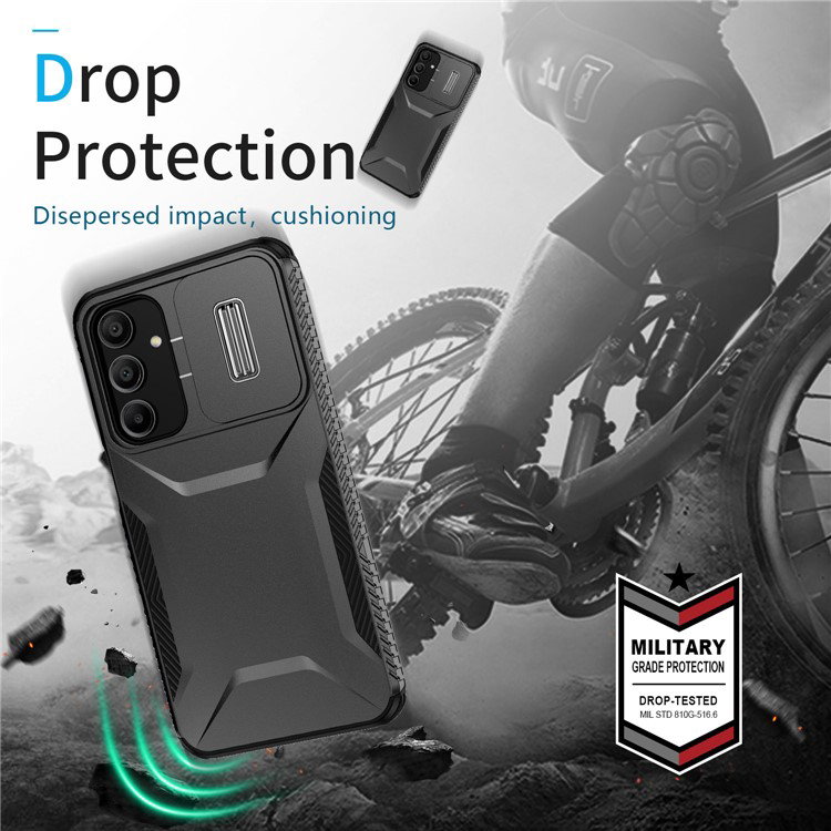 Samsung Galaxy A16 cover i sort