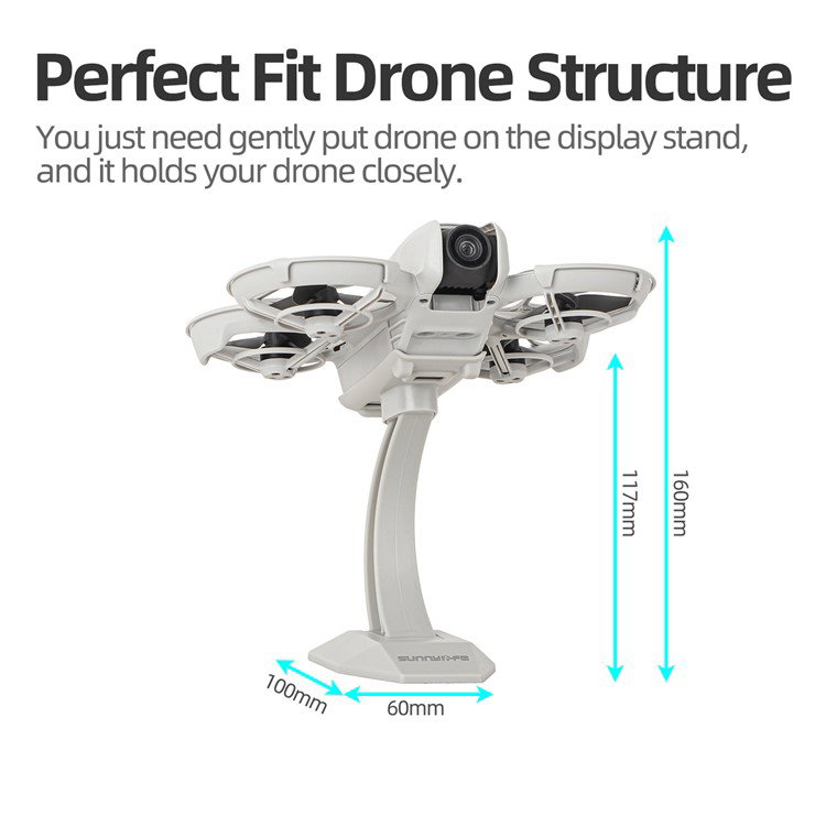 Skridsikkert dronestativ underlag