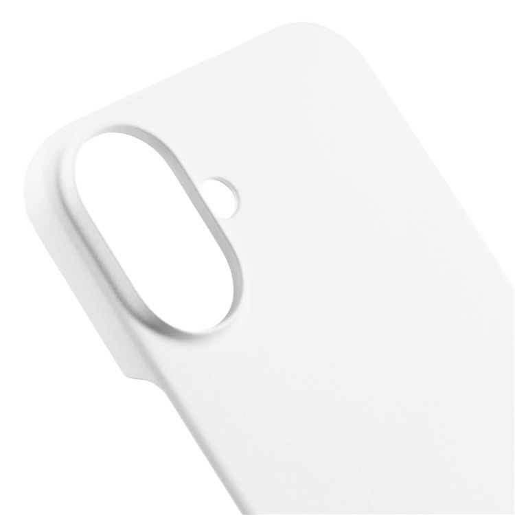  iPhone 16 stødsikkert cover hvid høj kant