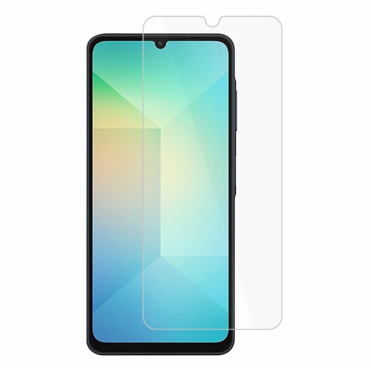 Tyndt hærdet beskyttelsesglas til Samsung Galaxy A06