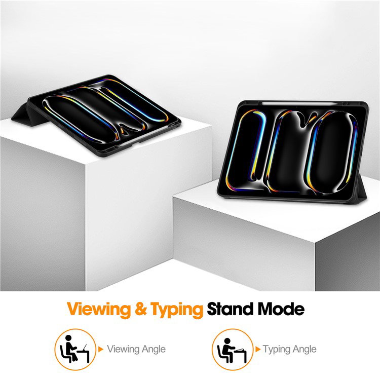Auto wake/sleep funktion på standcover til iPad Pro 13 (2024)