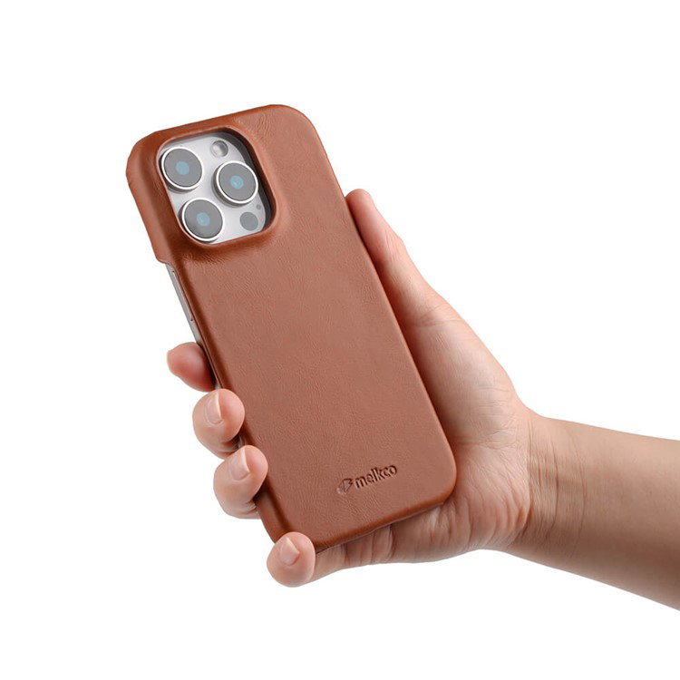 Inderside af lædercover til iPhone 16 Pro Max