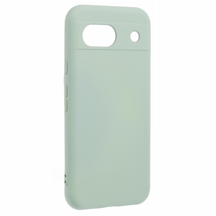 Nærbillede af det bløde fiberindlæg i Google Pixel 8a TPU Cover