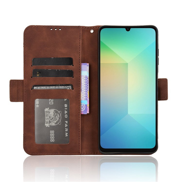 Samsung Galaxy A06 cover med åbnet pung