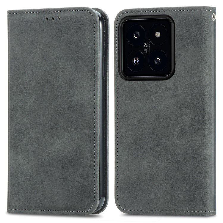 Læder wallet-cover med kortholder