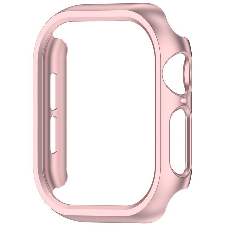 Apple Watch med Rose Gold beskyttelsescover set fra siden