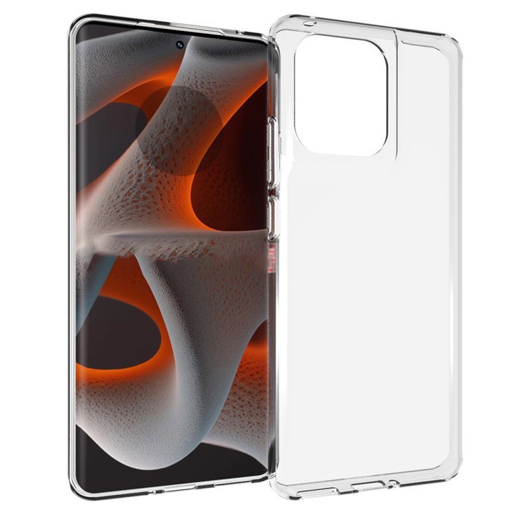 Gennemsigtigt TPU cover set bagfra