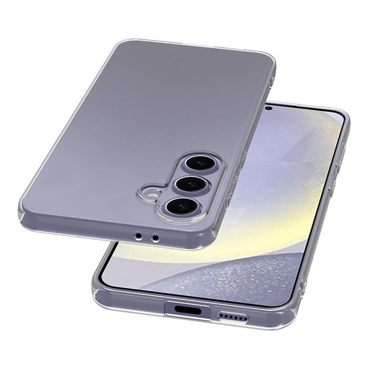 Gennemsigtigt TPU cover til Samsung Galaxy S24 FE bagside