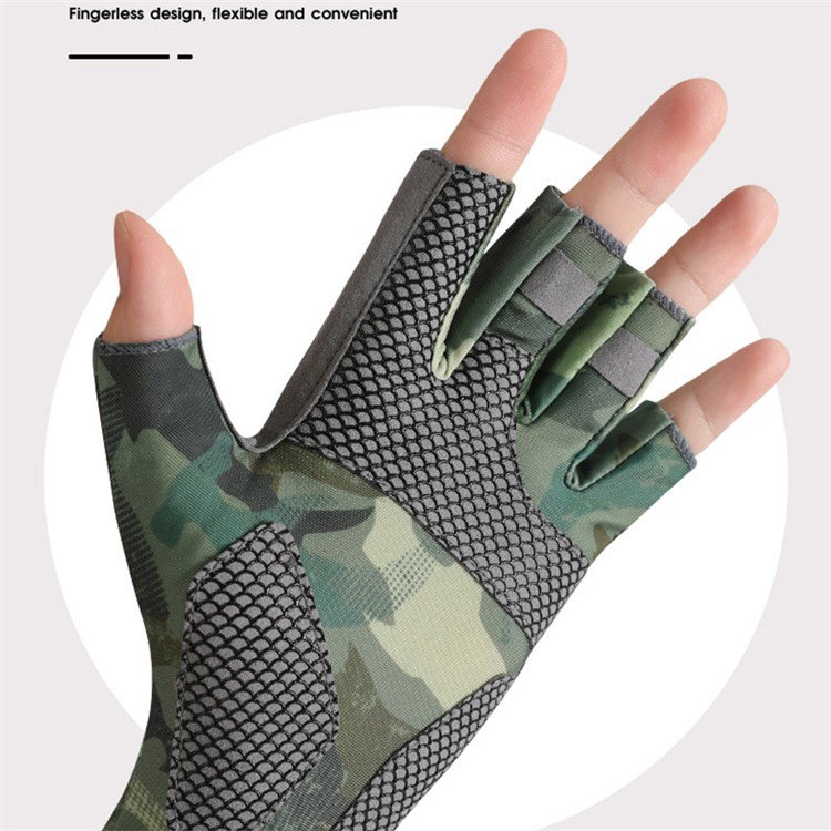 Fiskerhandsker i nylon og is-silke