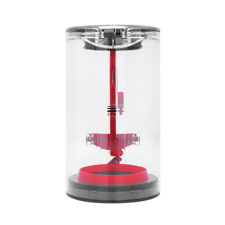 Erstatningsstøvbeholder til Dyson V10 med dimensioner