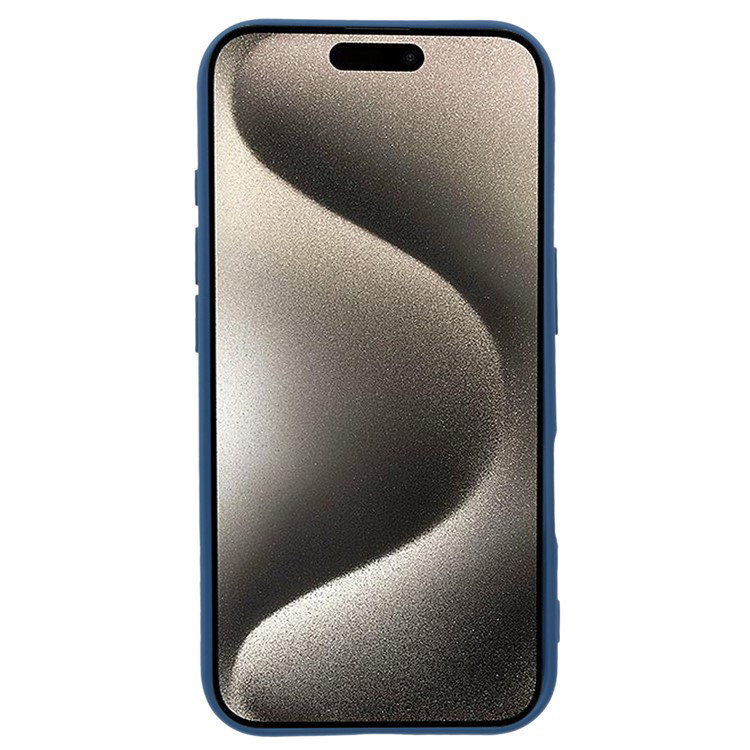 Safirfarvet TPU Cover til iPhone 16 Plus