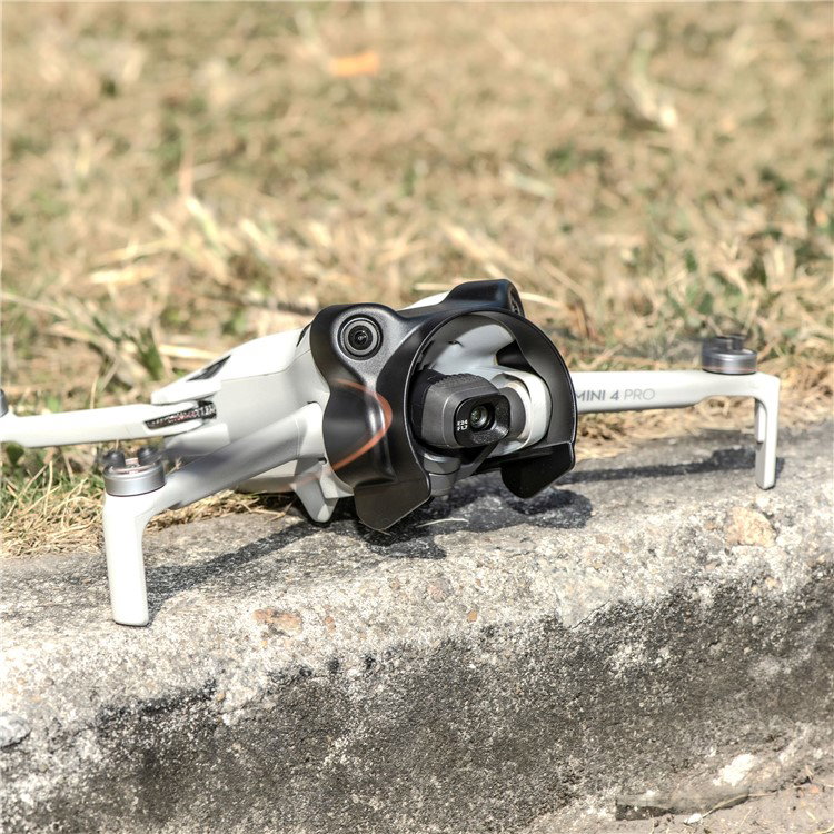 Solskærm let monteret på DJI Mini 4 Pro
