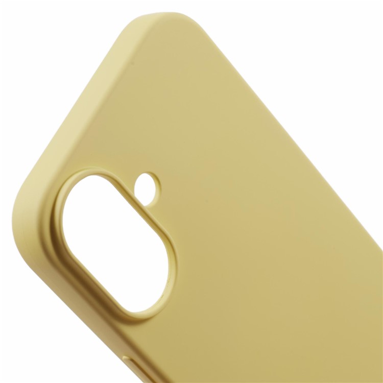 TPU materialets fleksibilitet i gult iPhone 16 Plus cover