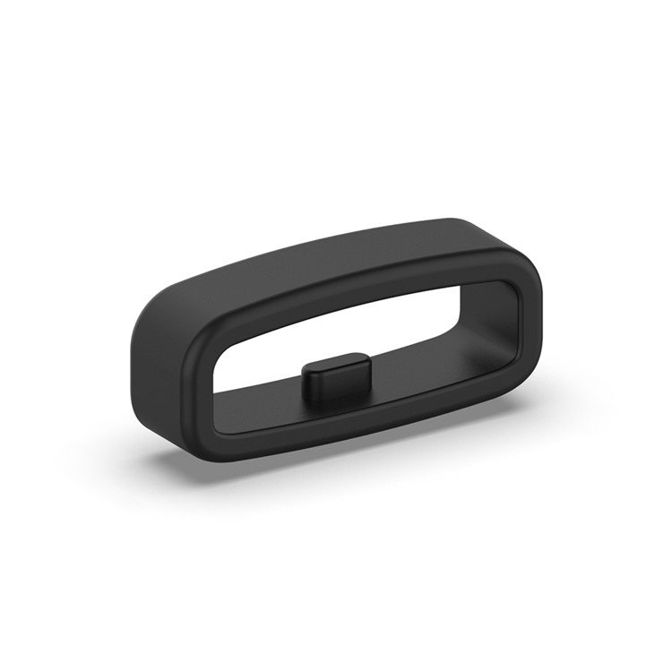 Silikone Urrem Holder - 18mm Sort - Bagved