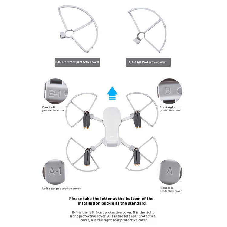 DJI Mini SE drone med propelbeskyttelse