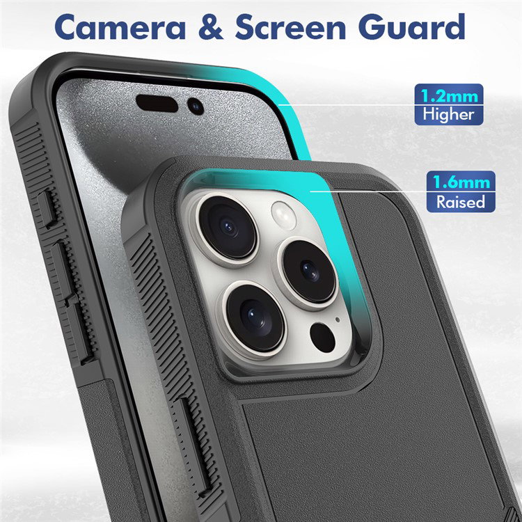 iPhone 16 Pro cover med præcise åbninger
