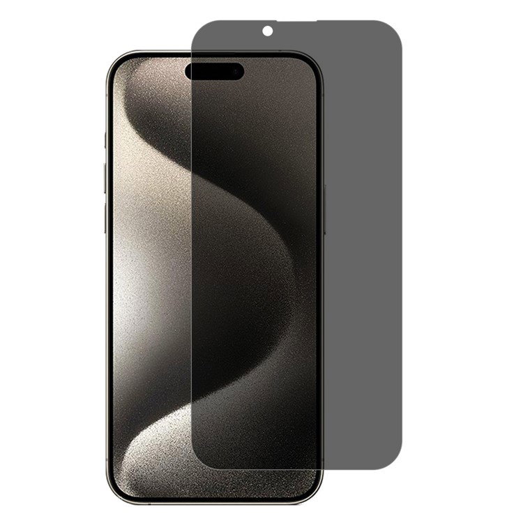 Beskyttelsesglas til iPhone 16 Pro Max med privatlivsfilter