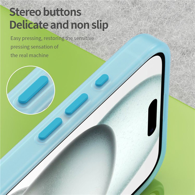 Letvægt iPhone 16 Plus Cover i blå