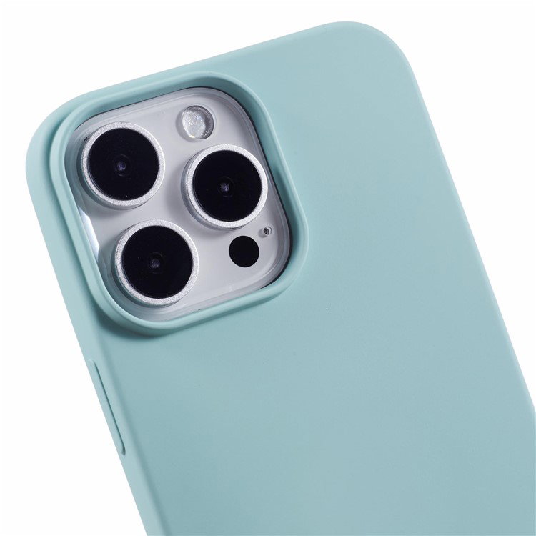  iPhone 16 Pro beskyttelsescover babyblå kamera beskyttelse