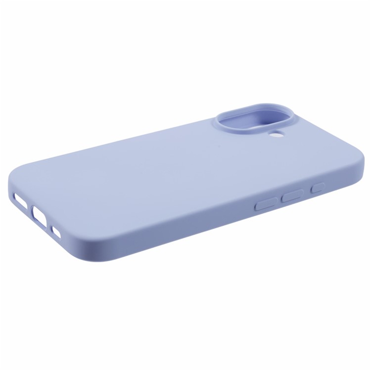 TPU cover til iPhone 16 Plus Lys Lilla med præcise udsnit