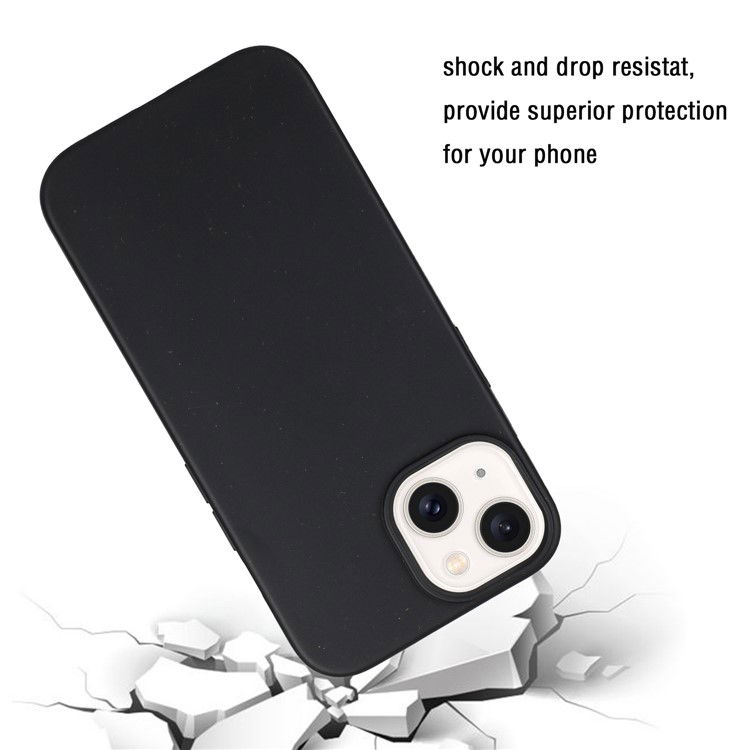 Close-up af hvedestrå tekstur på iPhone cover