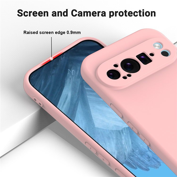 Blød fiberforing indeni Google Pixel 9 Pro coveret