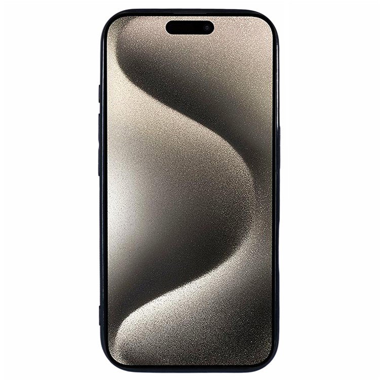 Kulfiber design telefoncover til iPhone 16