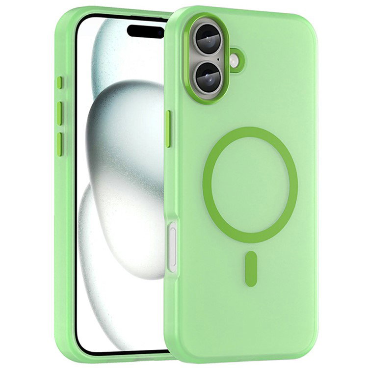 Frostet bagside på iPhone 16 Plus cover