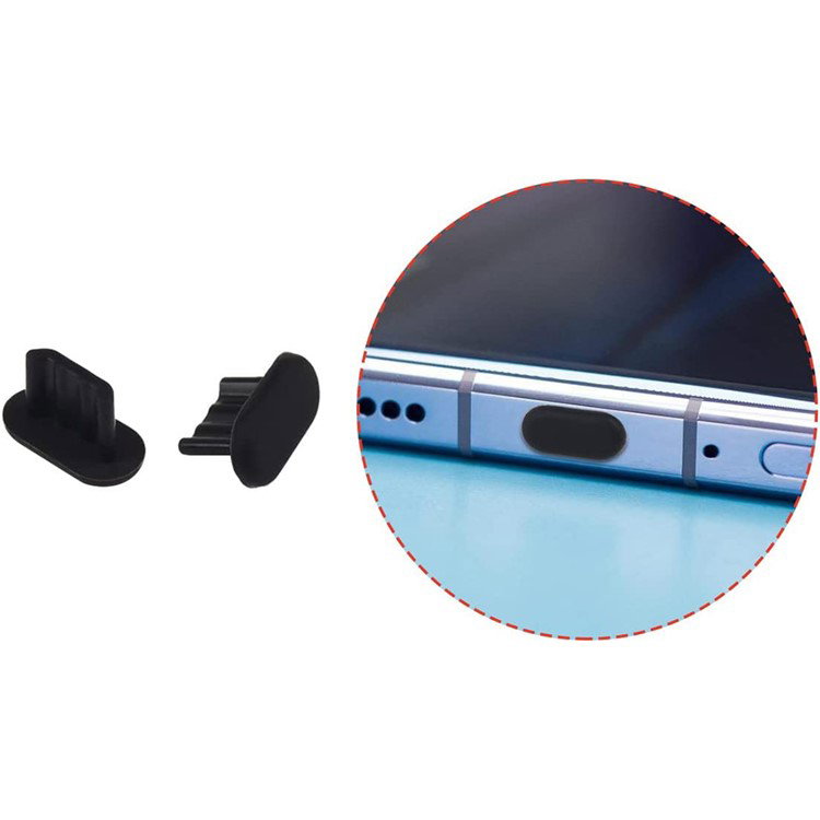 Installering af Anti-støv Plug i en Lightning port