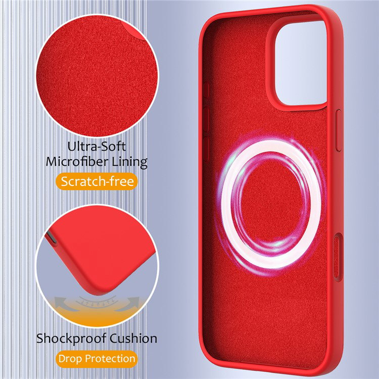 Silikone cover til iPhone 16 Pro for optimal beskyttelse