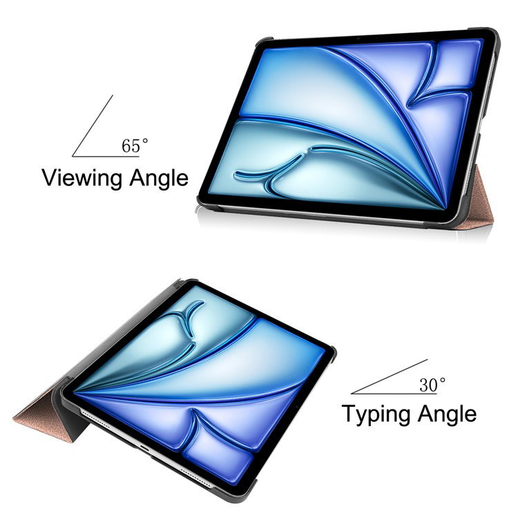 Udsnit for let adgang til knapper på iPad Air 11 cover