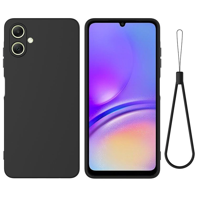 Sort Silikone Cover til Samsung Galaxy A06