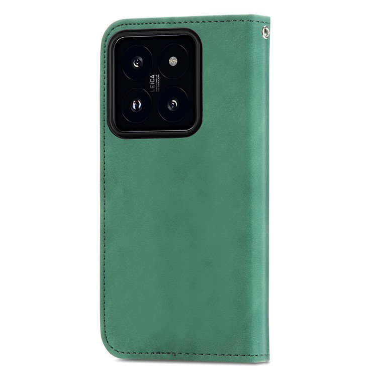 Xiaomi 14T lædercover foldbar stand