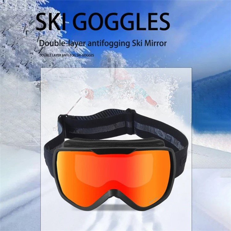 Justerbar og skridsikker strop på skibriller