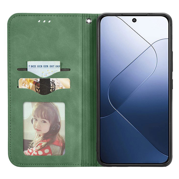 Vandafvisende lædercover til Xiaomi 14T Pro