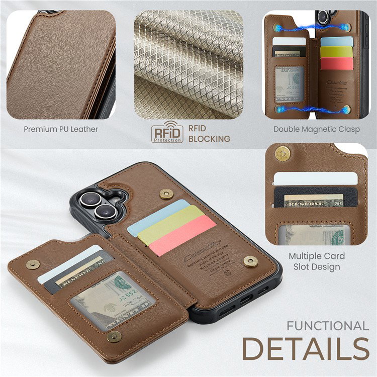 Magnetisk lukning af iPhone 16 cover